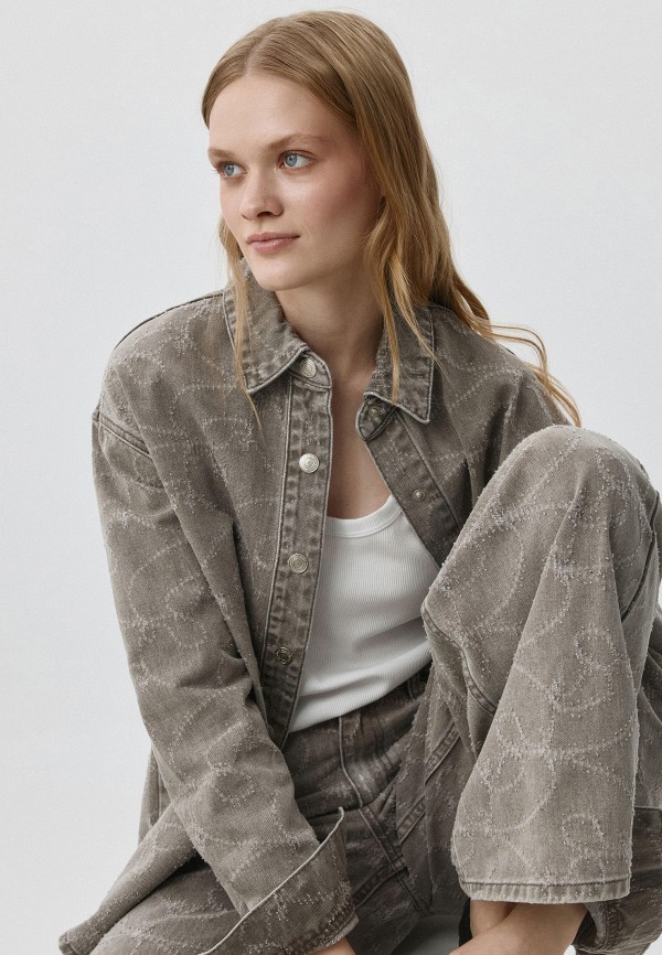 Sela Рубашка джинсовая - фото 5