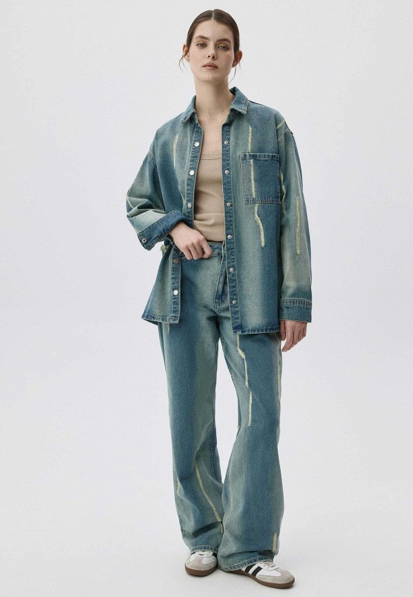 Sela Рубашка джинсовая - фото 2