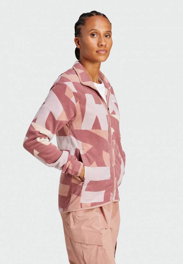 adidas Олимпийка - Terrex Multi Printed Full-Zip Fleece - фото 3