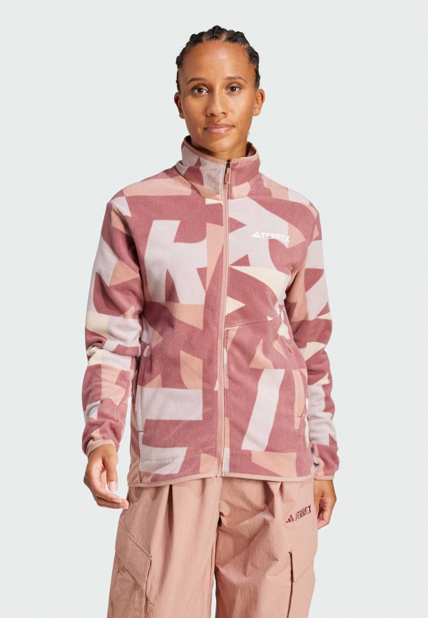 adidas Олимпийка - Terrex Multi Printed Full-Zip Fleece - фото 1