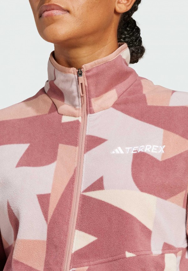 adidas Олимпийка - Terrex Multi Printed Full-Zip Fleece - фото 4
