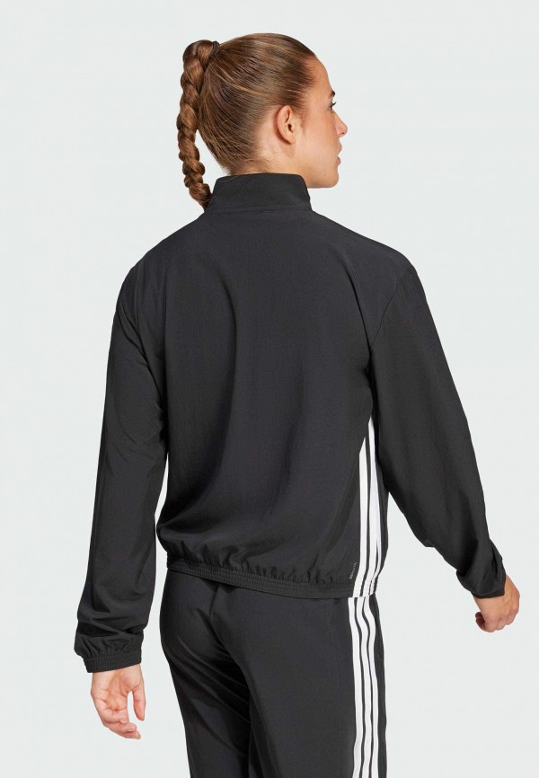 adidas Олимпийка - Train Essentials 3-Stripes Woven Warm-Up Jack - фото 3