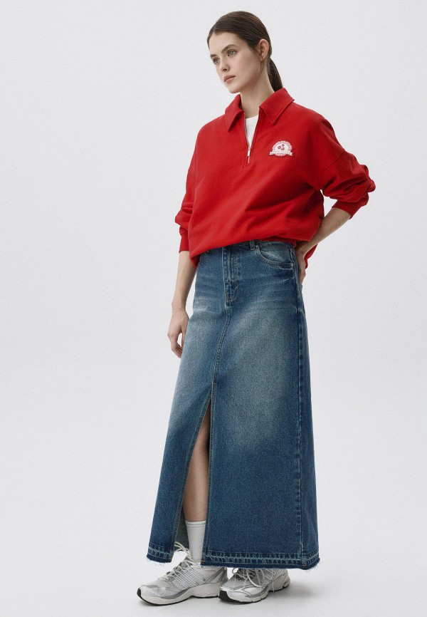 Sela Юбка джинсовая - фото 2