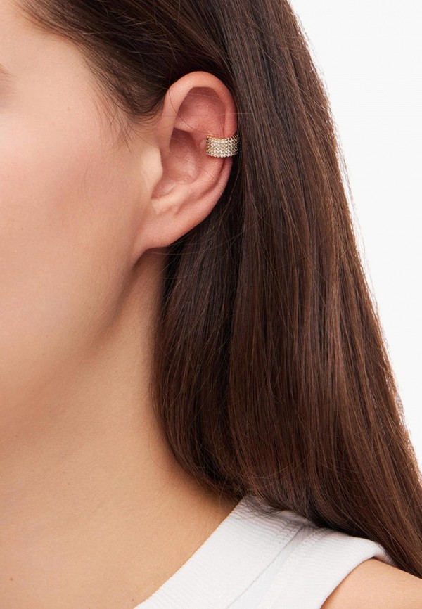 Viva la Vika Кафф - Широкий Кристальный – Золото - фото 2