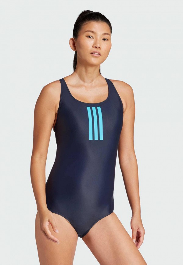 adidas Купальник - Padded 3-Stripes Closed-Back - фото 3