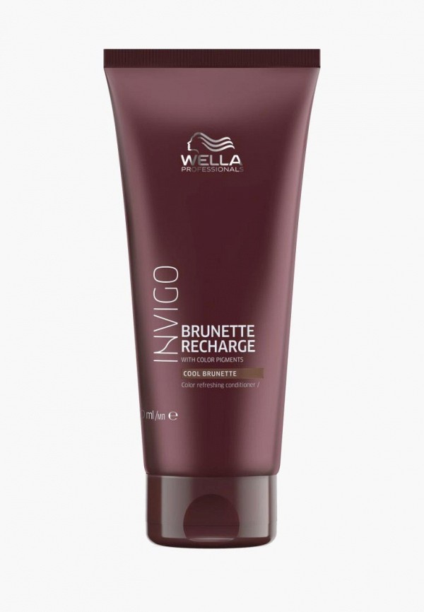 Wella Professionals Бальзам оттеночный для волос - Invigo Color Recharge Color Refreshing Conditioner Cool Brunette, 200 мл - фото 1