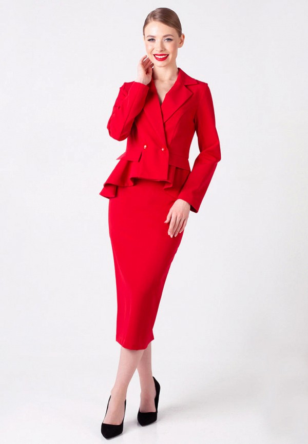 Красный костюм с юбкой. Irma Dressy красный костюм. Красный костюм женский с юбкой. Красный костюм юбка пиджак.
