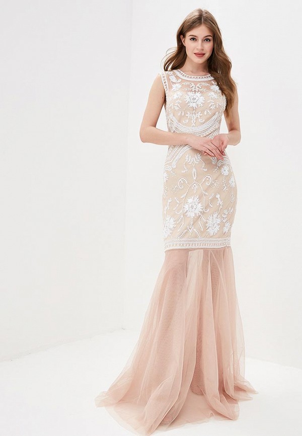 Платье MiLi, цвет: бежевый, MP002XW1IP94 — купить в интернет-магазине ...