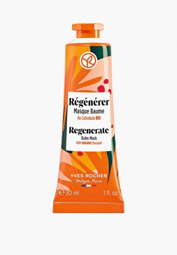 Yves Rocher Маска для лица - Восстанавливающая с Календулой БИО с насыщенной текстурой, 30 мл - фото 1