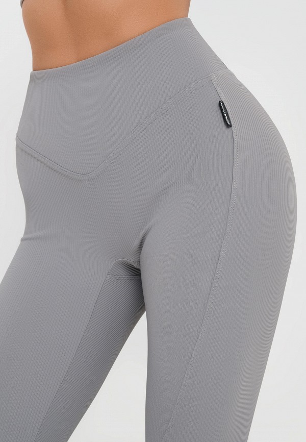 Bona Fide Леггинсы - Ribbed Gray - фото 4