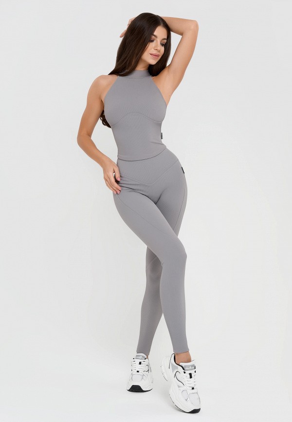 Bona Fide Леггинсы - Ribbed Gray - фото 2