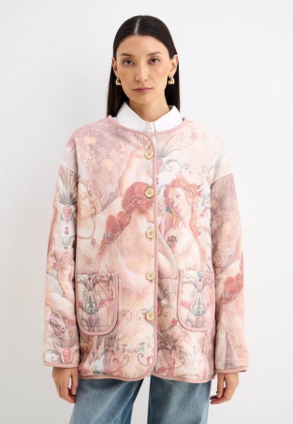 Artograph Куртка стеганая - с дизайном "Боттичелли" (коллаборация с брендом KERAMA MARAZZI) - фото 1