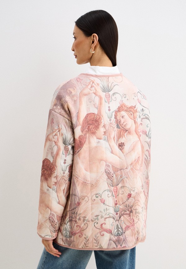 Artograph Куртка стеганая - с дизайном "Боттичелли" (коллаборация с брендом KERAMA MARAZZI) - фото 3