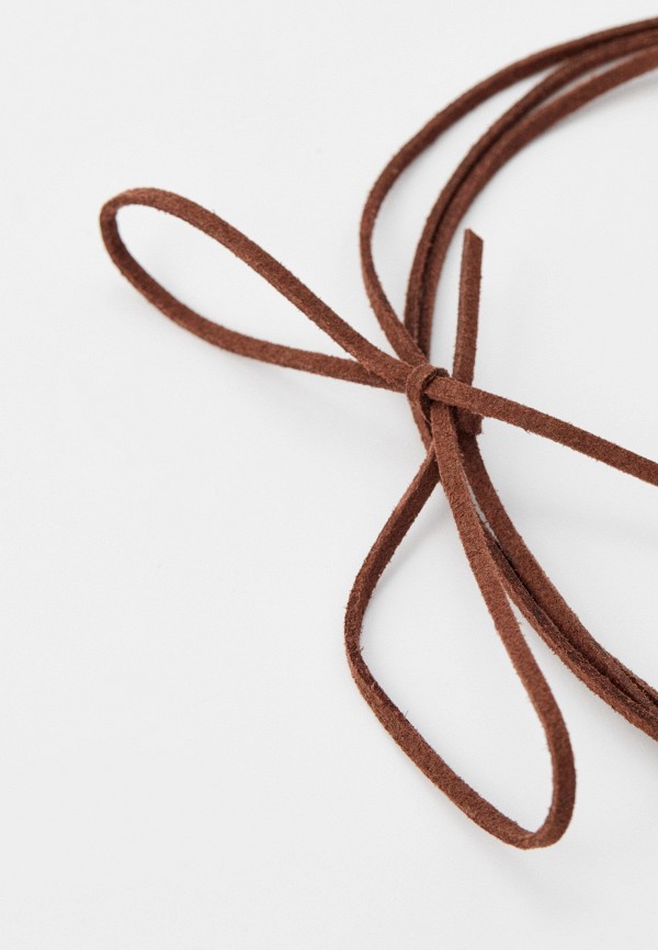 Kostochka Подвеска - Подвеска из Кавказского ореха и латуни на кожанном шнуре Lamoda Online Exclusive - фото 4