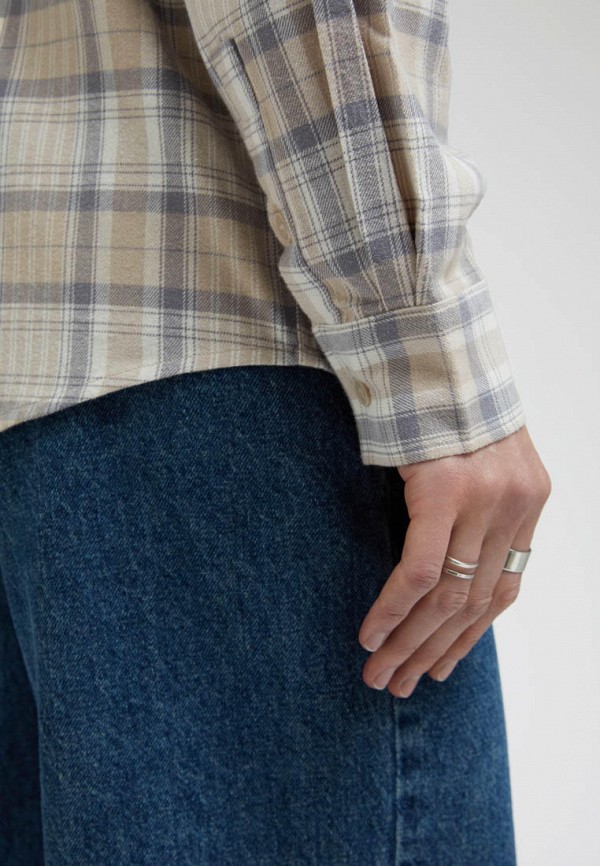 Finn Flare Рубашка - из хлопковой фланели в клетку - фото 5