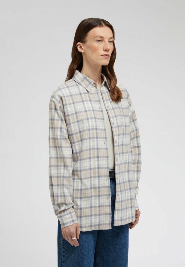 Finn Flare Рубашка - из хлопковой фланели в клетку - фото 4