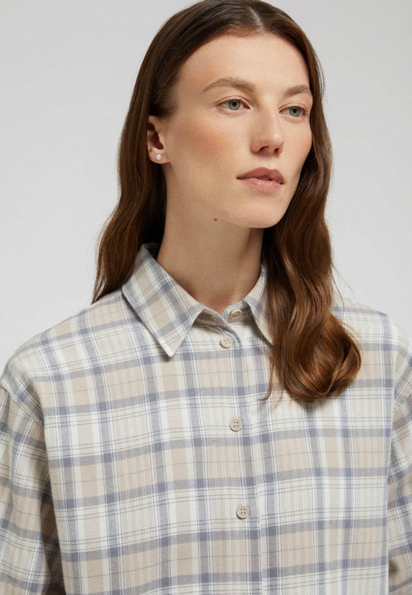 Finn Flare Рубашка - из хлопковой фланели в клетку - фото 6