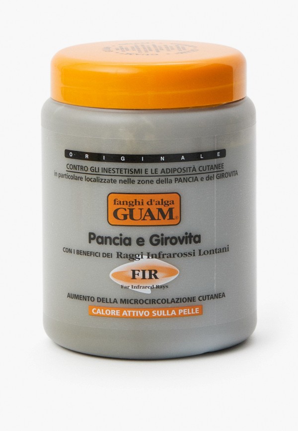 Guam Антицеллюлитное средство - Маска моделирующая для живота и талии с микрокристаллами Турмалина  FIR - фото 1