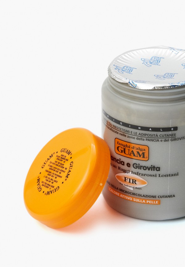 Guam Антицеллюлитное средство - Маска моделирующая для живота и талии с микрокристаллами Турмалина  FIR - фото 2