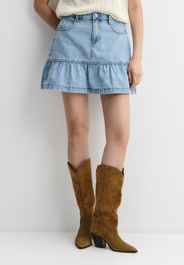 Юбка джинсовая