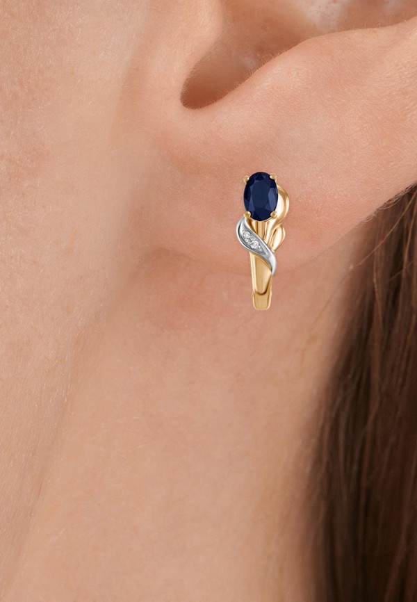 MIUZ Diamonds (Московский ювелирный завод) Серьги - фото 2