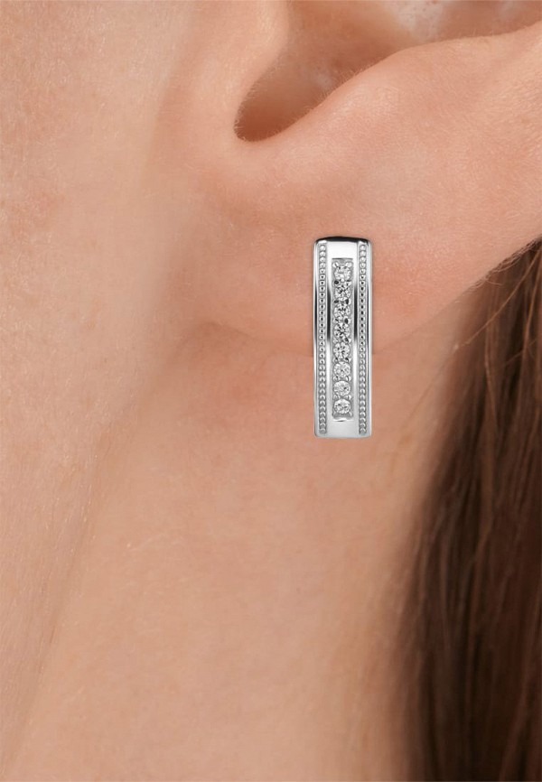 MIUZ Diamonds (Московский ювелирный завод) Серьги - фото 2