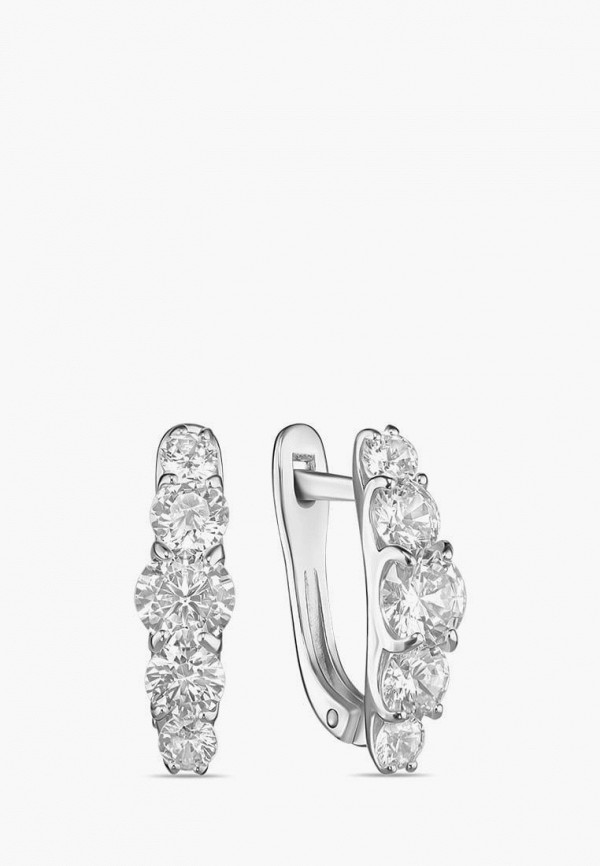 MIUZ Diamonds (Московский ювелирный завод) Серьги - фото 1