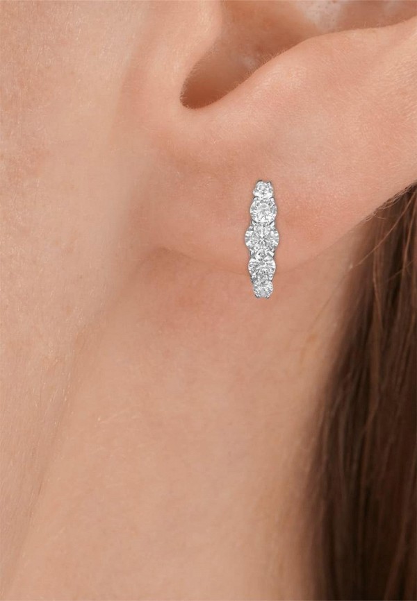 MIUZ Diamonds (Московский ювелирный завод) Серьги - фото 2