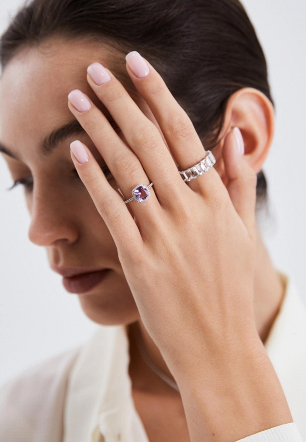Secrets Кольцо - с лавандовым аметистом огранки кушон - фото 5