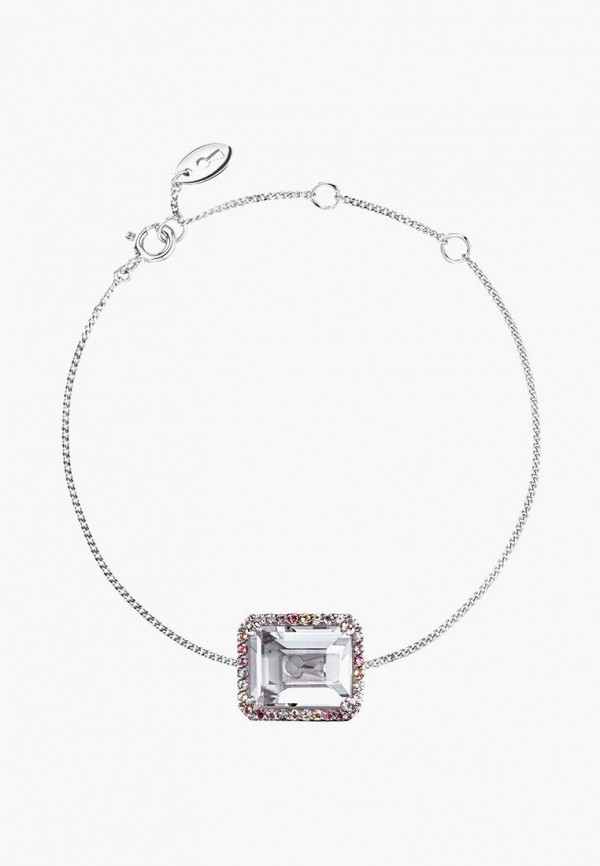 Secrets Браслет - радужный с хрусталём огранки багет - фото 1