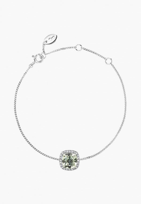 Secrets Браслет - с зелёным аметистом огранки кушон - фото 1
