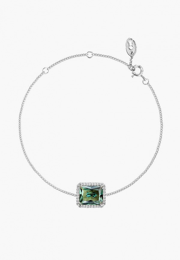 Secrets Браслет - багет с зеленым аметистом - фото 1