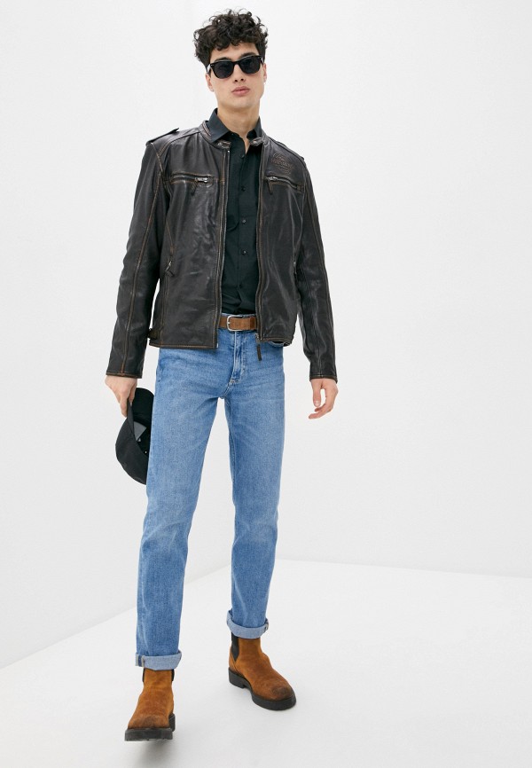 Mustang Куртка кожаная - фото 2