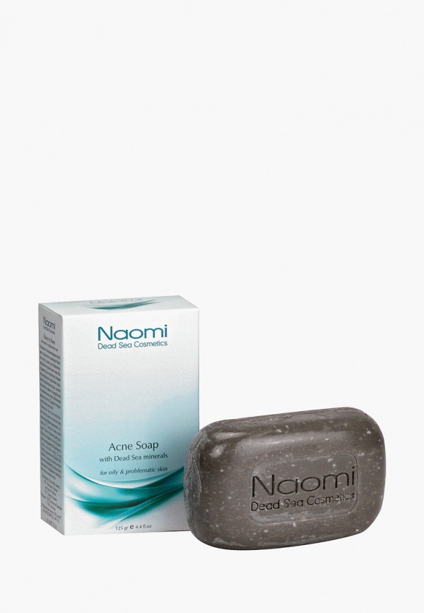 Naomi Dead Sea Cosmetics Мыло для лица - против акне, с минералами Мертвого моря «NAOMI», 125 гр - фото 1