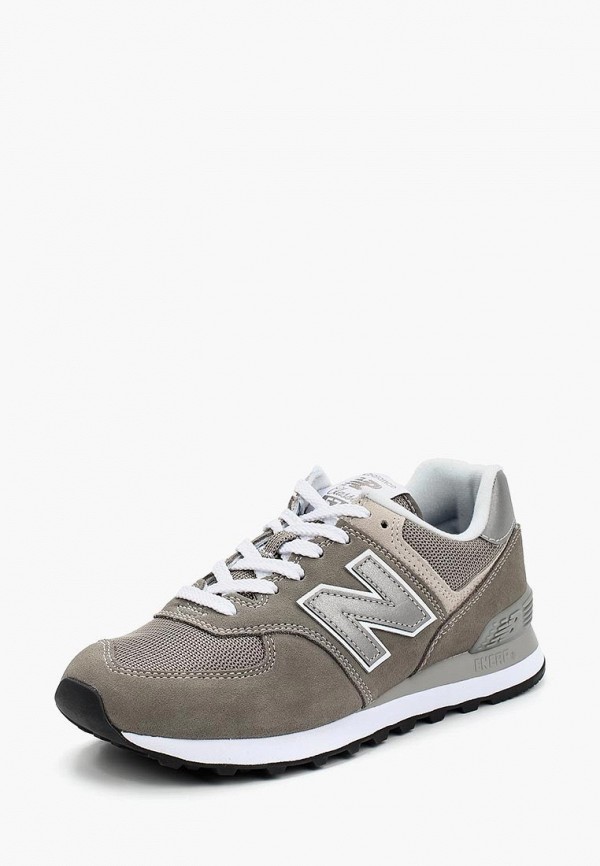 Кроссовки New Balance 574, цвет: серый, NE007AWABGW4 — купить в  интернет-магазине Lamoda