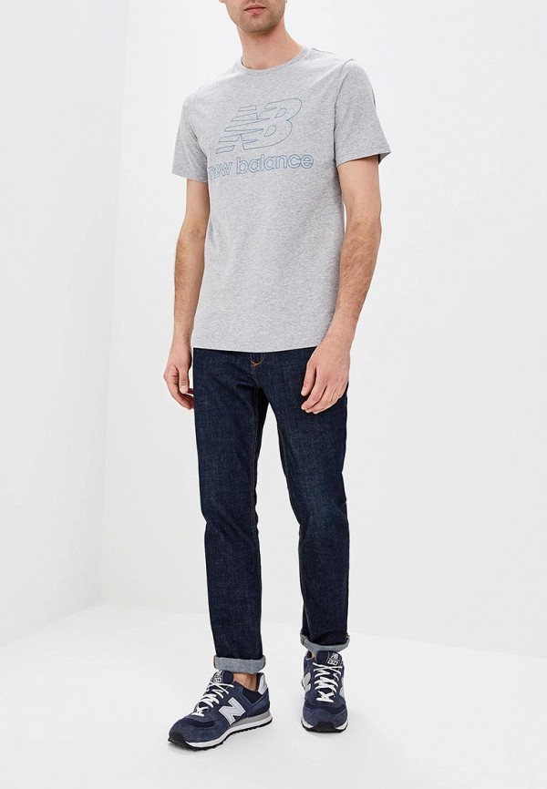 Футболка New Balance ESSENTIALS LANDING TEE купить за 1 740 ₽ в интернет-магазине Lamoda.ru