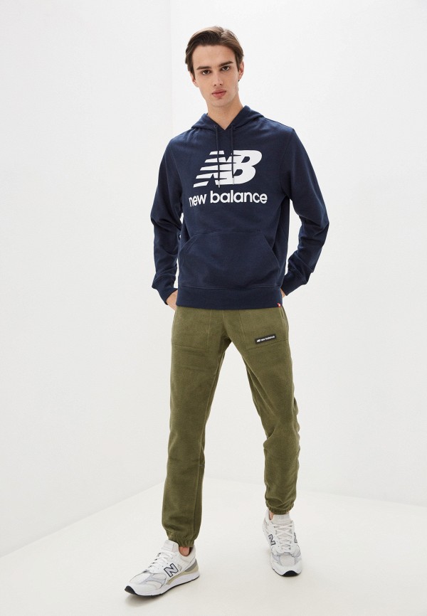 New Balance Худи - NB Essentials Stacked Logo Po Hoodie - фото 2