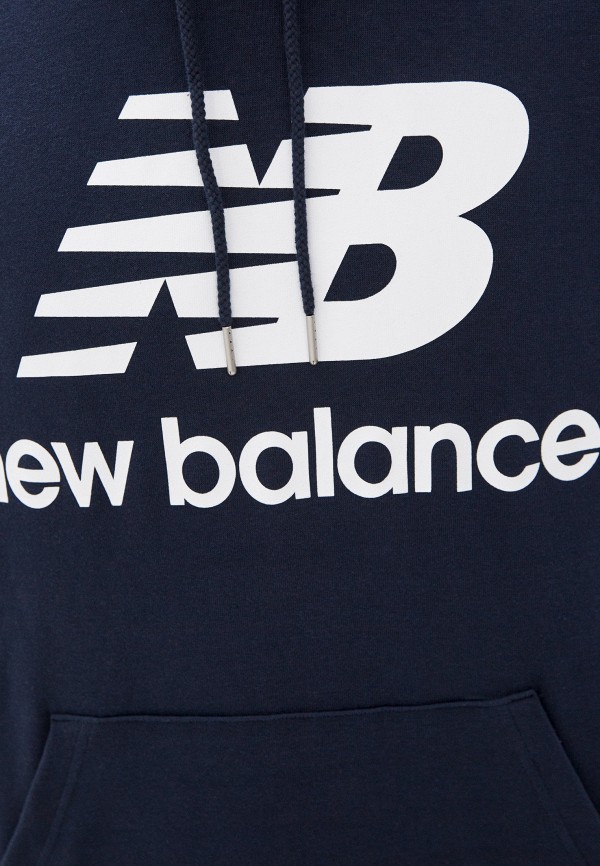New Balance Худи - NB Essentials Stacked Logo Po Hoodie - фото 4