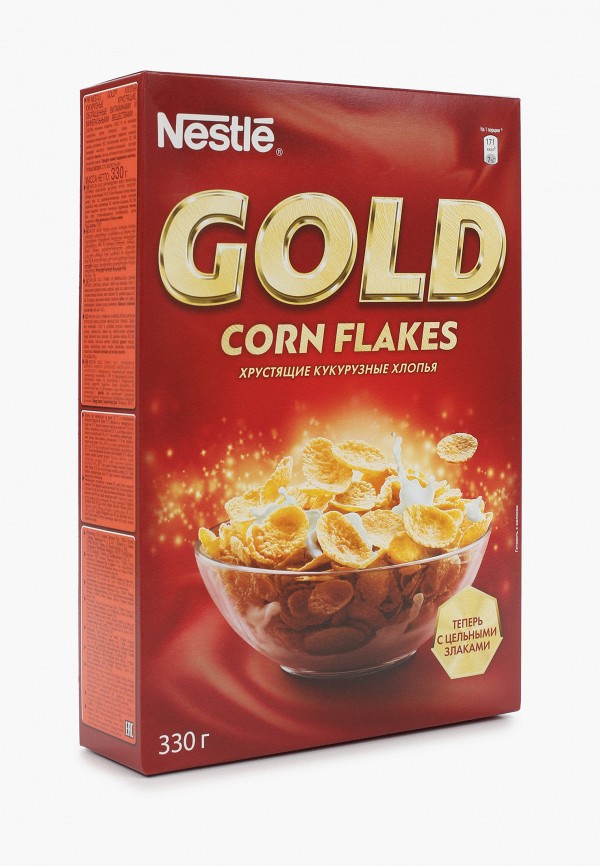 Nestle Хлопья кукурузные - Gold Corn Flakes, 330 г - фото 2