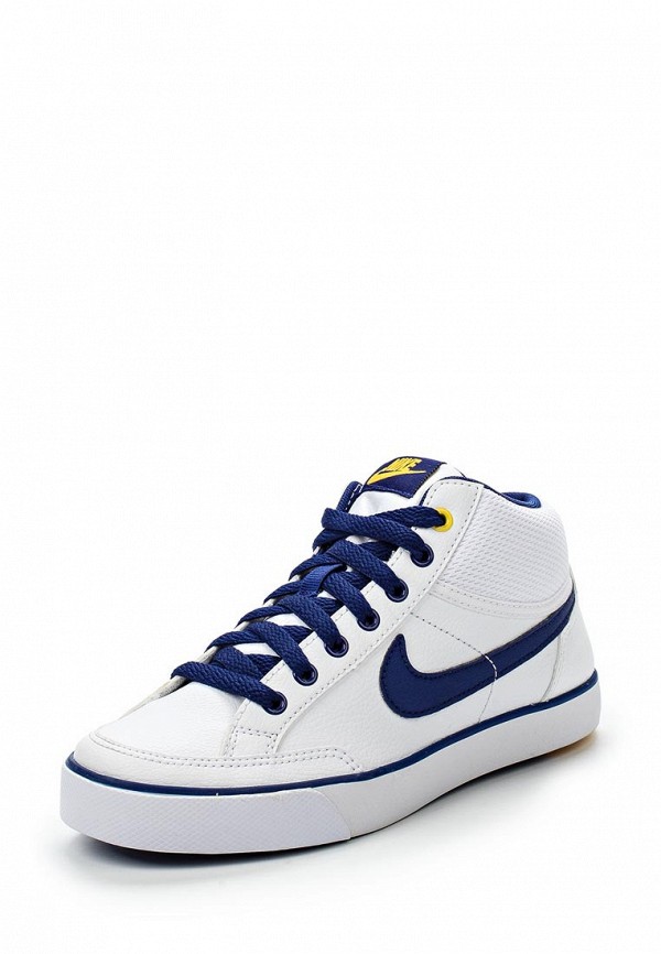 Кеды Nike CAPRI 3 MID LTR (GS), цвет: белый, NI464ABHBZ40 — купить в  интернет-магазине Lamoda