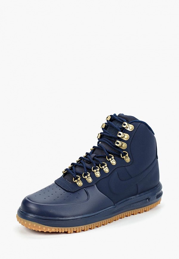 Ботинки Nike Lunar Force 1 18 Mens Duckboot, цвет: синий, NI464AMCMIC5 —купить в интернет-магазине Lamoda