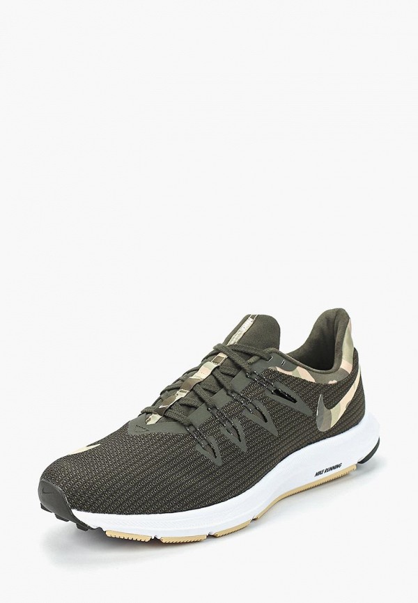Кроссовки Nike QUEST CAMO MEN'S RUNNING SHOE, цвет: хаки, NI464AMDNBX2 —  купить в интернет-магазине Lamoda