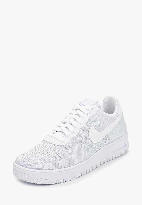 Air force flyknit white low 2025