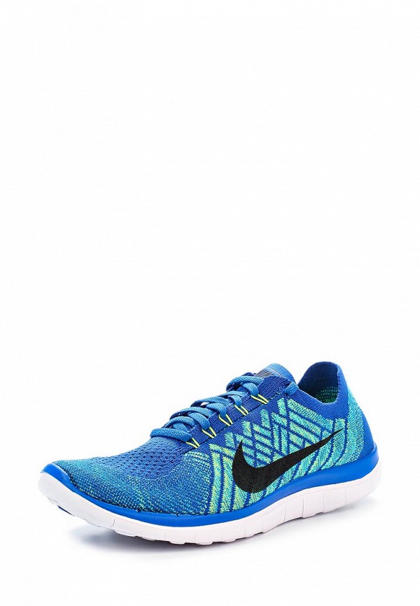 Кроссовки Nike FREE 4.0 FLYKNIT, цвет: синий, NI464AMFMV24 — купить в  интернет-магазине Lamoda