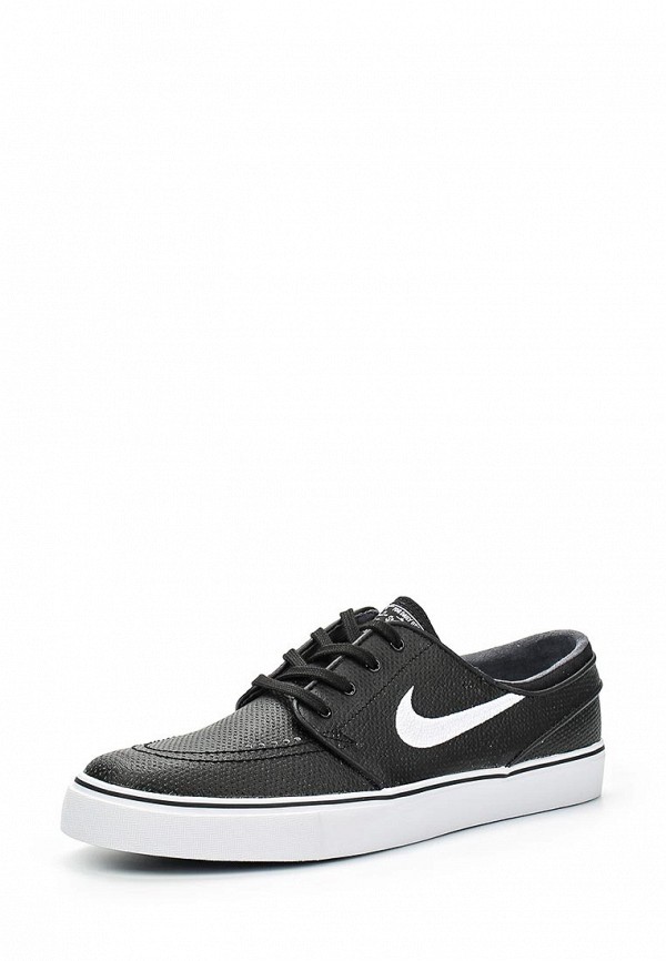Nike janoski leather black best sale