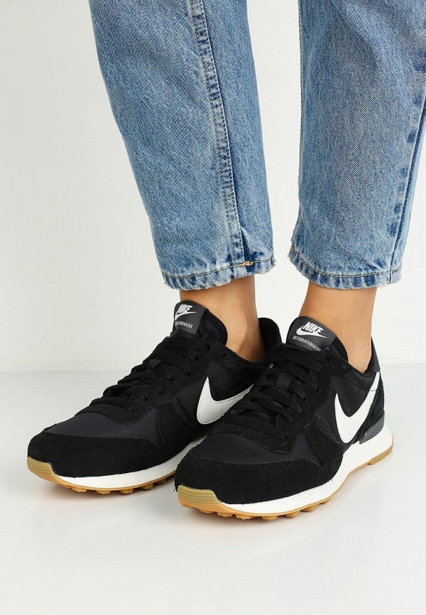Кроссовки Nike INTERNATIONALIST WOMEN'S SHOE , цвет: черный, NI464AWAAQH6 —  купить в интернет-магазине Lamoda