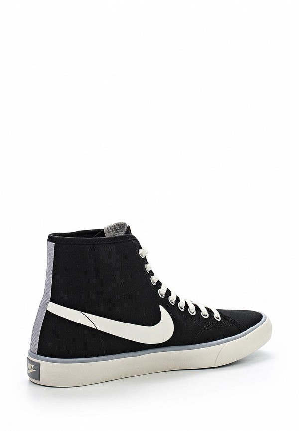 ladies black nike high tops