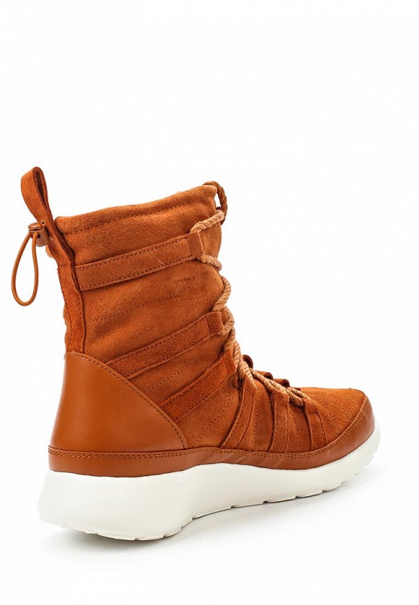 Ботинки Nike WMNS ROSHE ONE HI SUEDE, цвет: коричневый, NI464AWFMX06 —  купить в интернет-магазине Lamoda