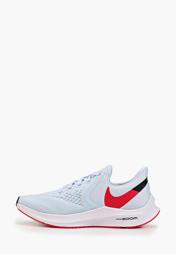 Кроссовки Nike Air Zoom Winflo 6 Women's Running Shoe, цвет: голубой,  NI464AWFNPZ5 — купить в интернет-магазине Lamoda