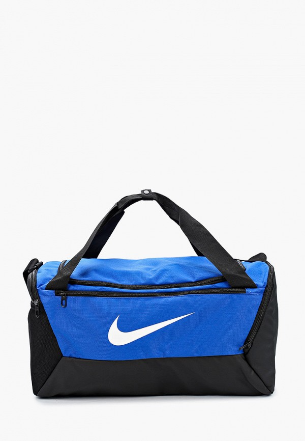 Сумка спортивная Nike NK BRSLA S DUFF - 9.0 (41L), цвет: синий,  NI464BUHTFU6 — купить в интернет-магазине Lamoda